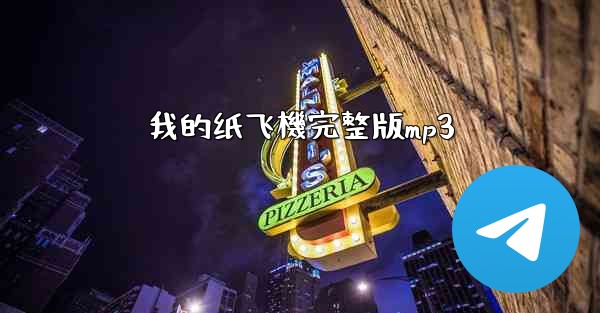 我的纸飞機完整版mp3