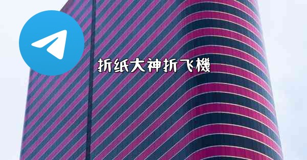 折纸大神折飞機