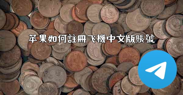 苹果如何註冊飞機中文版賬號
