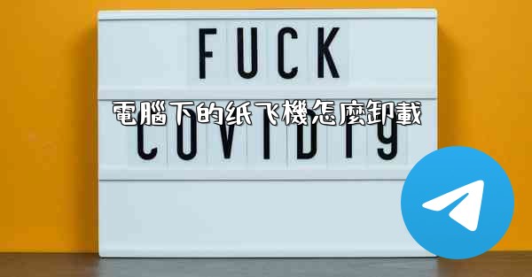 電腦下的纸飞機怎麼卸載