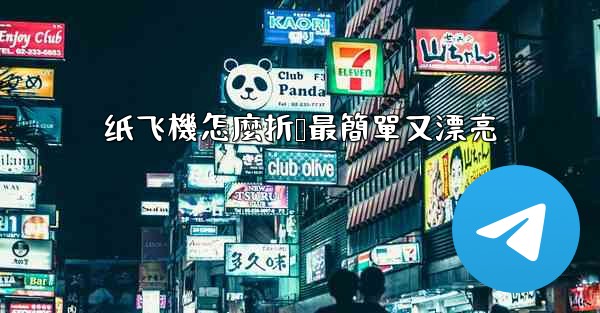 纸飞機怎麼折叠最簡單又漂亮