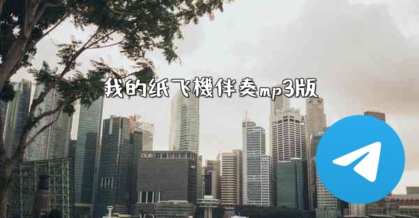 我的纸飞機伴奏mp3版