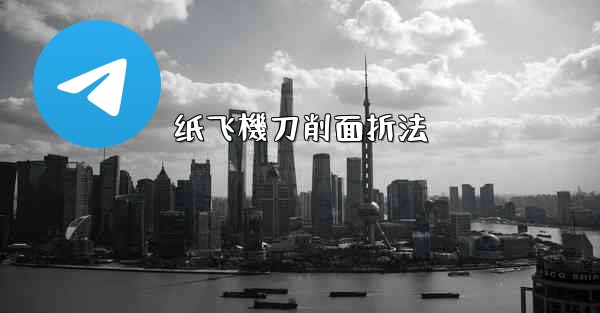 纸飞機刀削面折法