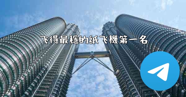 飞得最穩的纸飞機第一名