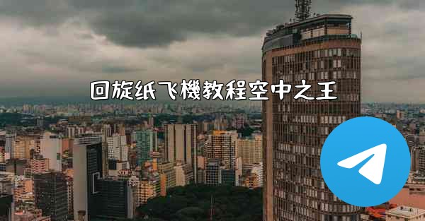 回旋纸飞機教程空中之王