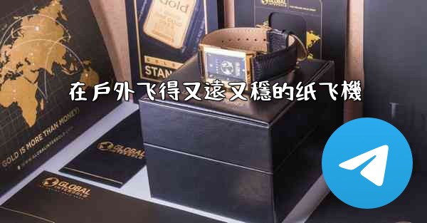 在戶外飞得又遠又穩的纸飞機