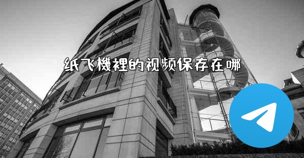 纸飞機裡的视频保存在哪