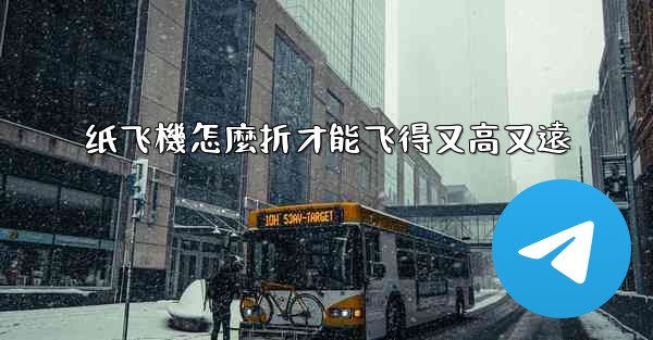 纸飞機怎麼折才能飞得又高又遠