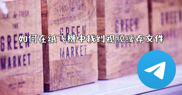 <b>如何在纸飞機中找到视频缓存文件</b>