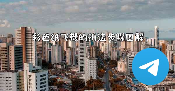 彩色纸飞機的折法步驟图解