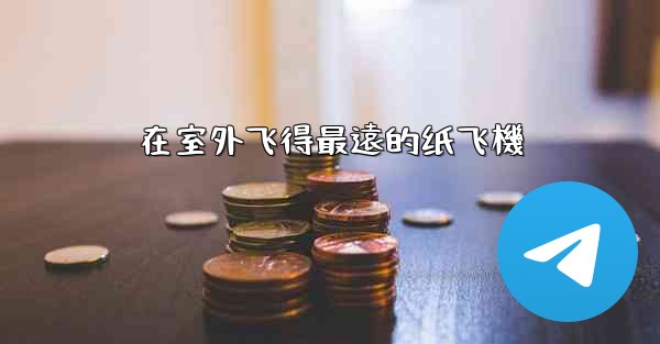 <b>在室外飞得最遠的纸飞機</b>