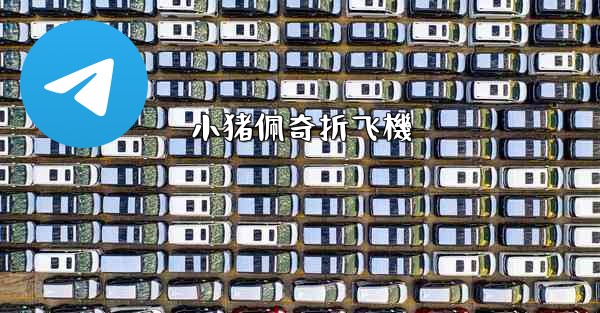 小猪佩奇折飞機