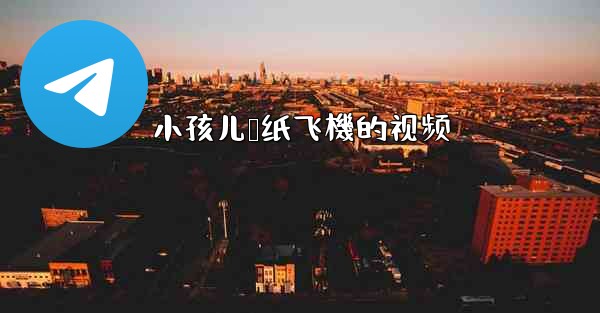 <b>小孩儿叠纸飞機的视频</b>