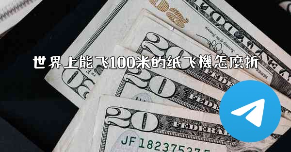 世界上能飞100米的纸飞機怎麼折