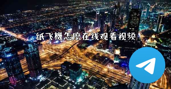 纸飞機怎麼在线观看视频