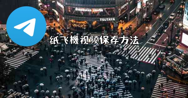 纸飞機视频保存方法