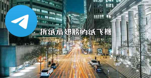 <b>折纸扇翅膀的纸飞機</b>