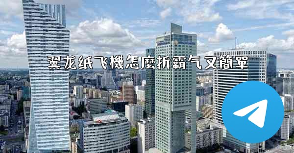 <b>翼龙纸飞機怎麼折霸气又簡單</b>