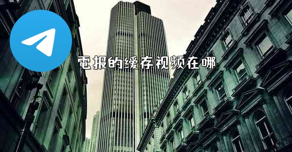 電报的缓存视频在哪