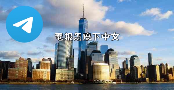 電报怎麼下中文