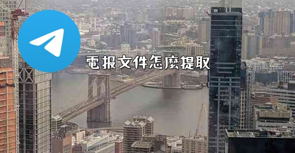 電报文件怎麼提取