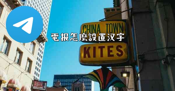 電报怎麼設置汉字