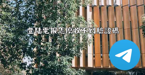 登陆電报怎麼收不到驗證碼