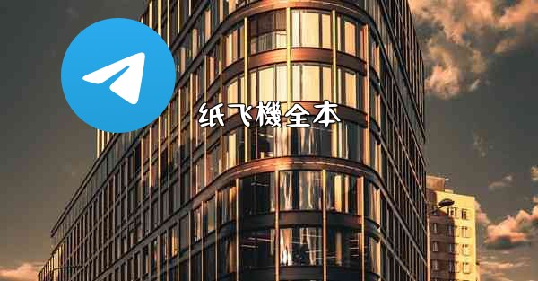 纸飞機全本