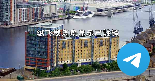 纸飞機怎麼显示已註销