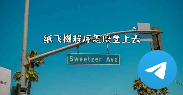 纸飞機程序怎麼登上去