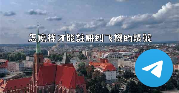 怎麼样才能註冊到飞機的賬號