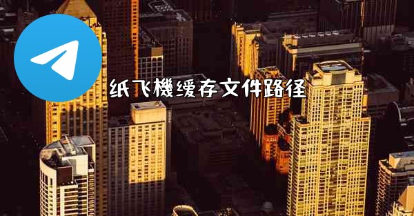 纸飞機缓存文件路径