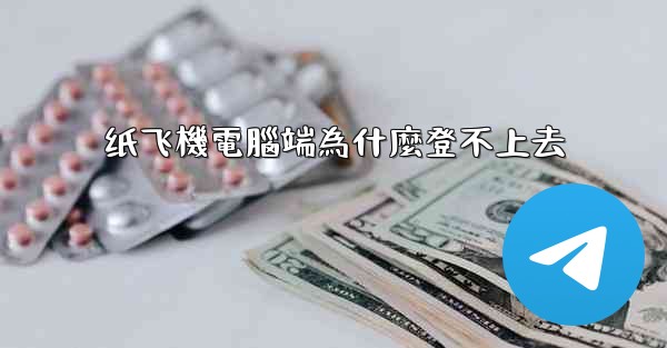 纸飞機電腦端為什麼登不上去