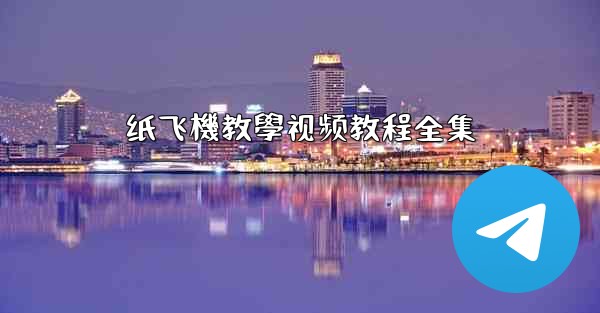 纸飞機教學视频教程全集