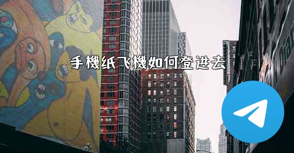 手機纸飞機如何登进去