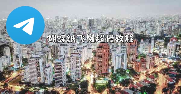 蝴蝶纸飞機超慢教程