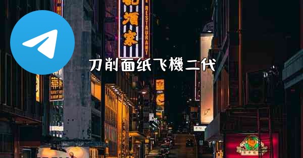 <b>刀削面纸飞機二代</b>