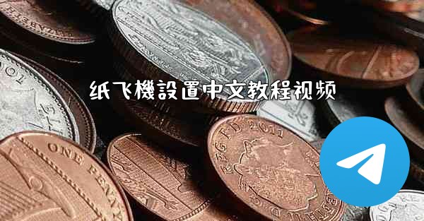 纸飞機設置中文教程视频