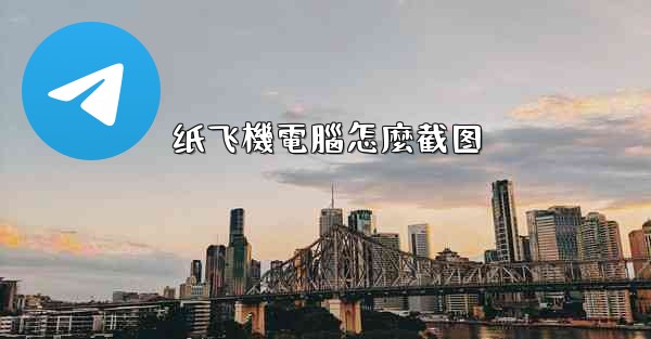 纸飞機電腦怎麼截图