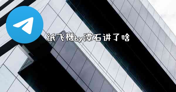 纸飞機by潭石讲了啥