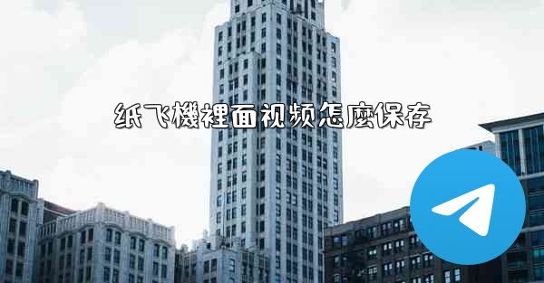 纸飞機裡面视频怎麼保存