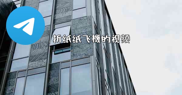 折纸纸飞機的视频