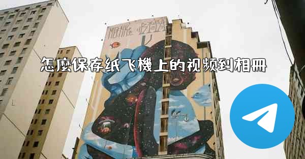 怎麼保存纸飞機上的视频到相冊