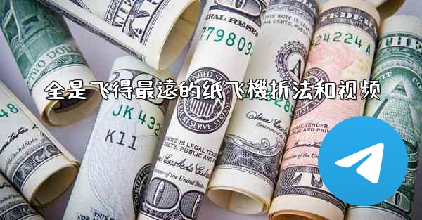 全是飞得最遠的纸飞機折法和视频