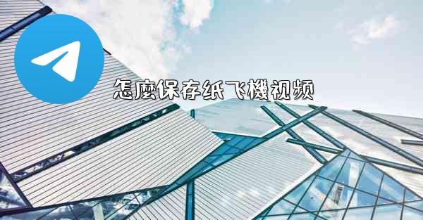 怎麼保存纸飞機视频