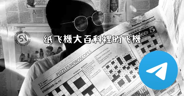 纸飞機大百科裡的飞機