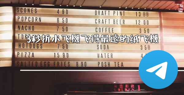 3秒折小飞機飞得最遠的纸飞機