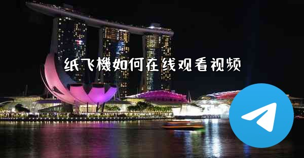 纸飞機如何在线观看视频