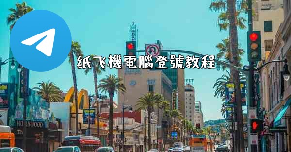 纸飞機電腦登號教程