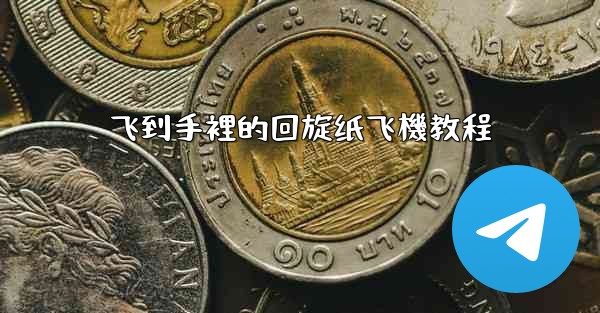 飞到手裡的回旋纸飞機教程